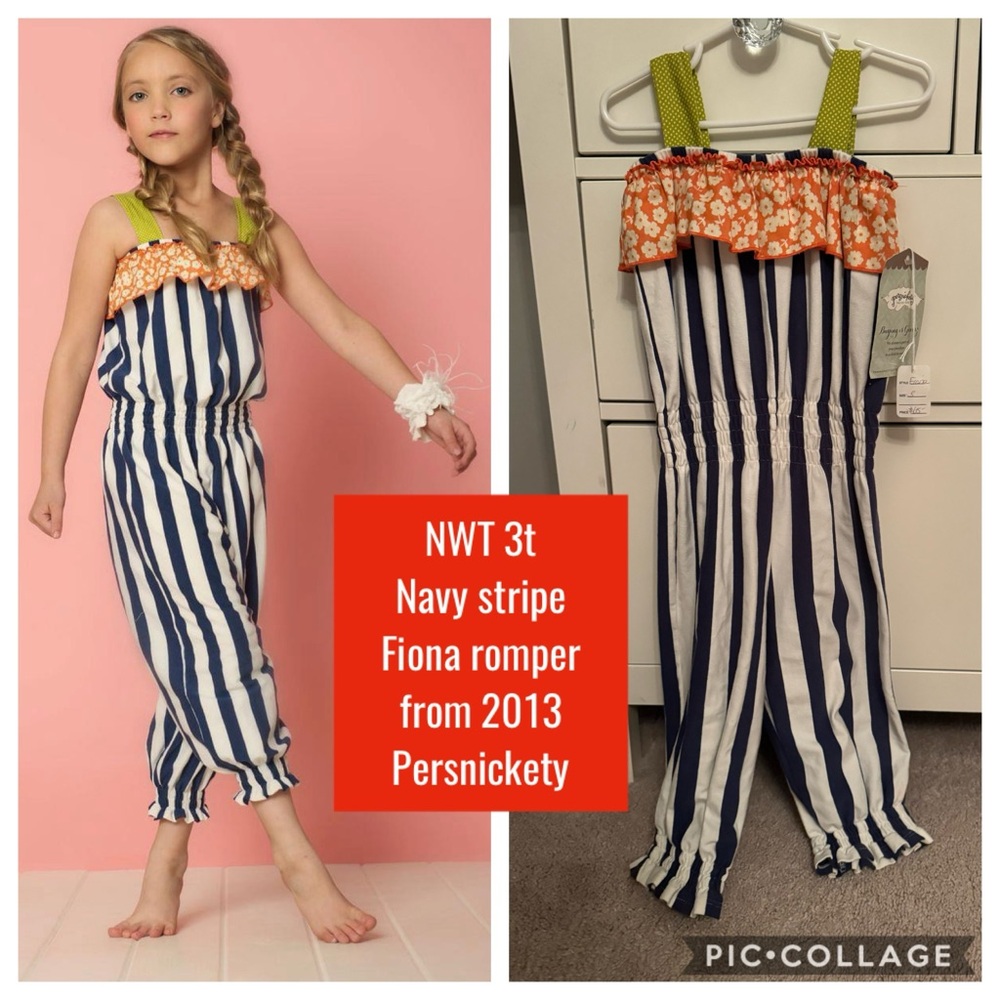 Persnickety romper 3t NWT rare